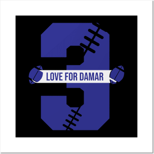 Love for damar hamlin Posters and Art